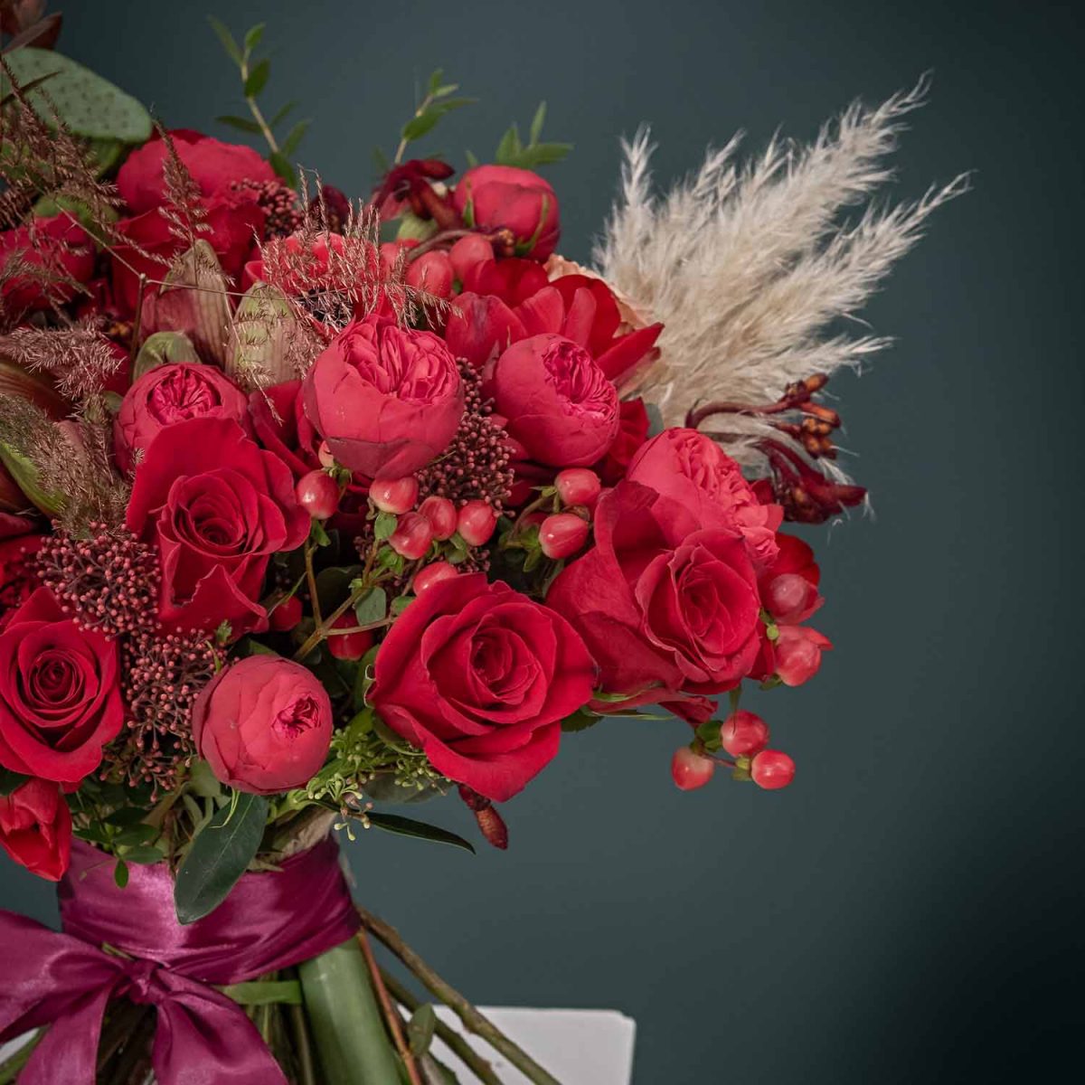 Buchet de flori cu livrare Passion for Color red